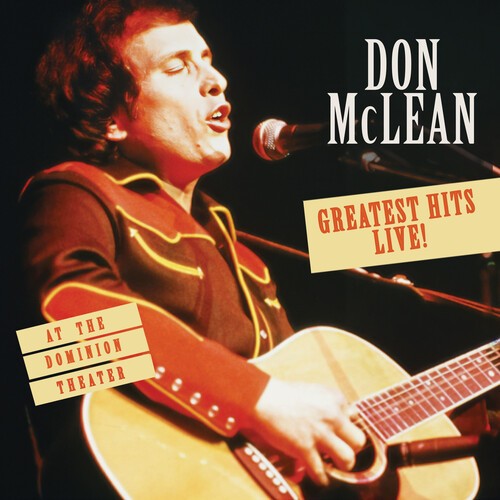 Mclean Don - Greatest Hits Live! At The Dominion i gruppen CD / Pop-Rock hos Bengans Skivbutik AB (5578116)
