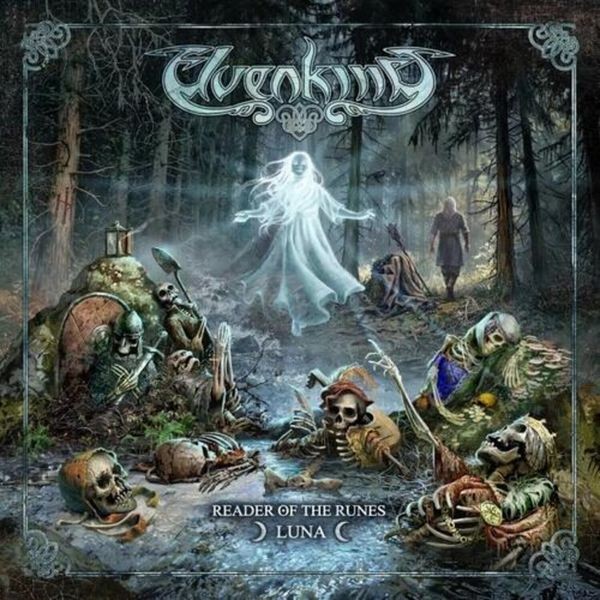 Elvenking - Reader Of The Runes - Luna (2LP Coloured Splatter Vinyl) i gruppen VINYL / Hårdrock hos Bengans Skivbutik AB (5578311)