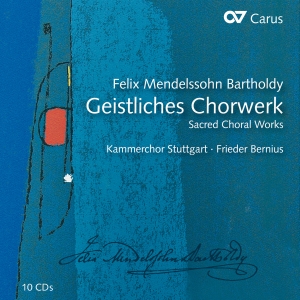 Mendelssohn - Motets, Psalms, Choral Cantatas i gruppen CD / Klassiskt hos Bengans Skivbutik AB (5578467)