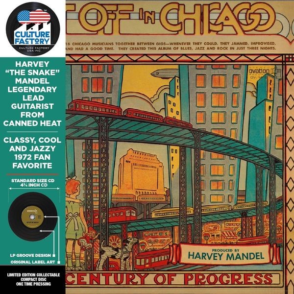 Harvey Mandel - Get Off In Chicago i gruppen CD / Jazz hos Bengans Skivbutik AB (5578485)