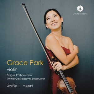 Grace Park - Dvorak & Mozart: Romance/Violin Concerto No. 5 i gruppen CD / Klassiskt hos Bengans Skivbutik AB (5578660)