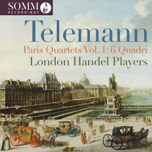 Telemann G P - Paris Quartets, Vol. 1: 6 Quadri (1 i gruppen CD / Nyheter hos Bengans Skivbutik AB (5578667)