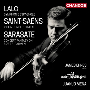 James Ehnes Bbc Philharmonic Juan - Lalo: Symphonie Espagnole Saint-Sa i gruppen CD / Klassiskt hos Bengans Skivbutik AB (5578672)