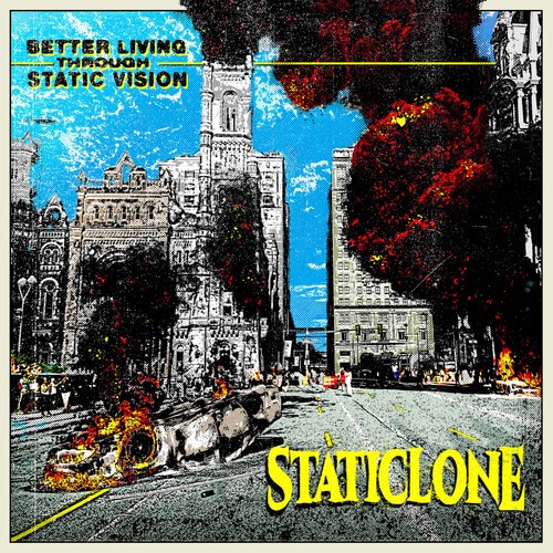 Staticlone - Better Living Through Static Vision i gruppen VINYL / Pop-Rock hos Bengans Skivbutik AB (5578775)