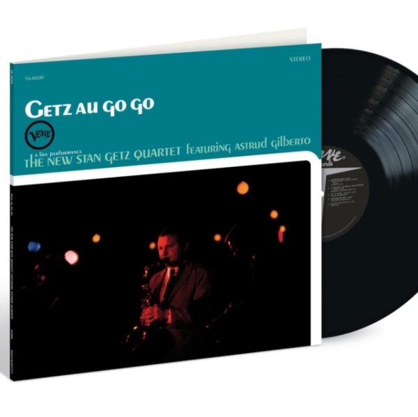The New Stan Getz Quartet Astrud G - Getz Au Go Go i gruppen VINYL / Jazz hos Bengans Skivbutik AB (5578804)