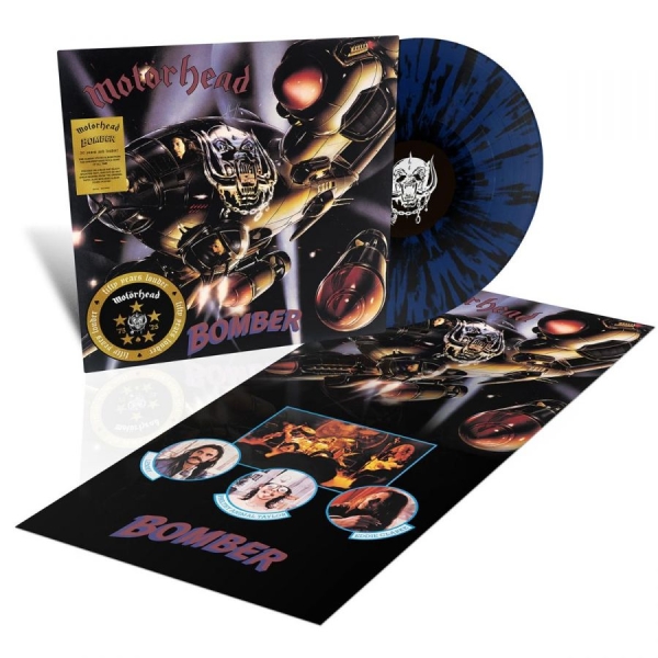 Motörhead - Bomber (50Th Anniversary Colour Vinyl With Poster) i gruppen VINYL / Hårdrock hos Bengans Skivbutik AB (5578826)