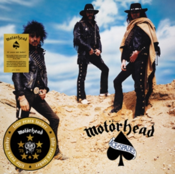 Motörhead - Ace Of Spades (50Th Anniversary Colour Vinyl With Poster) i gruppen VINYL / Hårdrock hos Bengans Skivbutik AB (5578827)