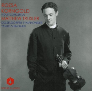 Matthew Trusler - Violin Concertos i gruppen Externt_Lager / Naxoslager hos Bengans Skivbutik AB (557895)