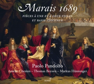 Marin Marais - Pièces À Deux Viols (1689) i gruppen CD / Klassiskt hos Bengans Skivbutik AB (5579222)