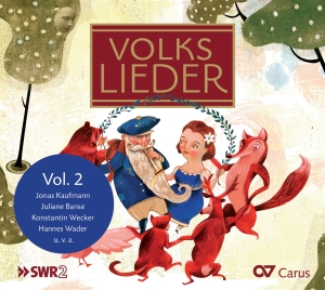 Volks Lieder - Folk Songs Vol. 2 i gruppen CD / Klassiskt hos Bengans Skivbutik AB (5579266)