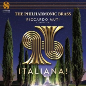 The Philharmonic Brass Riccardo Mu - Italiana! i gruppen MUSIK / SACD / Klassiskt hos Bengans Skivbutik AB (5579304)