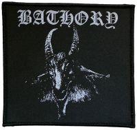 Bathory - Patch Goat Square (9,3 X 9,9 Cm) i gruppen MERCHANDISE / Tygmärke / Hårdrock hos Bengans Skivbutik AB (5579357)