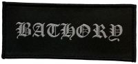 Bathory - Patch Logo (4,4 X 10,2 Cm) i gruppen MERCHANDISE / Tygmärke / Hårdrock hos Bengans Skivbutik AB (5579359)