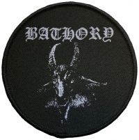 Bathory - Patch Goat Circle (9 Cm) i gruppen MERCHANDISE / Tygmärke / Hårdrock hos Bengans Skivbutik AB (5579360)