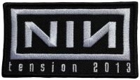 Nine Inch Nails - Patch Tension 2013 (5 X 8,8 Cm) i gruppen MERCHANDISE / Tygmärke / Pop-Rock hos Bengans Skivbutik AB (5579361)
