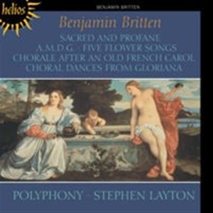 Britten - Sacred And Profane i gruppen Externt_Lager / Naxoslager hos Bengans Skivbutik AB (557945)
