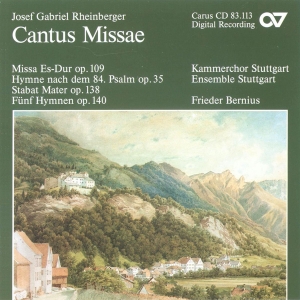 Rheinberger - Cantus Missae - Musica Sacra Vol. 2 i gruppen CD / Klassiskt hos Bengans Skivbutik AB (5579674)