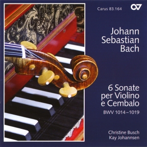 Bach J S - Sonatas For Violin And Harpsichord i gruppen CD / Klassiskt hos Bengans Skivbutik AB (5579702)