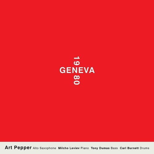 Art Pepper - Geneva 1980 i gruppen CD / Jazz hos Bengans Skivbutik AB (5580043)