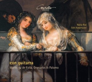 Núria  Rial Edin Karamazow - Con Guitarra - Songs With Guitar Ac i gruppen CD / Klassiskt hos Bengans Skivbutik AB (5580116)