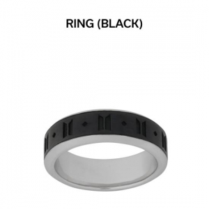 Bts - Monochrome Ring (BK_M) i gruppen MERCHANDISE / Merch / K-Pop hos Bengans Skivbutik AB (5580240)