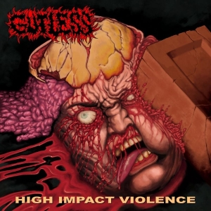 Gutless - High Impact Violence i gruppen CD / Hårdrock hos Bengans Skivbutik AB (5580268)
