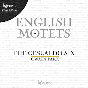 The Gesualdo Six Owain Park - English Motets i gruppen VINYL / Klassiskt hos Bengans Skivbutik AB (5580362)