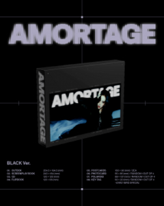 Jisoo - Amortage (Exclusive Edition) (Black Ver.) i gruppen Minishops / K-Pop Minishops / Blackpink hos Bengans Skivbutik AB (5580887)
