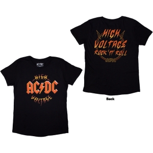 Ac/Dc - High Voltage Rnr Lady Bl T-Shirt i gruppen MERCHANDISE / T-shirt / Hårdrock hos Bengans Skivbutik AB (5581214r)