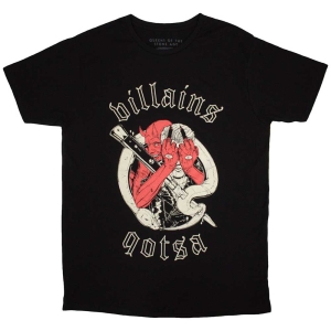 Queens Of The Stone Age - Villains Uni Bl T-Shirt i gruppen MERCHANDISE / T-shirt / Hårdrock hos Bengans Skivbutik AB (5581251r)