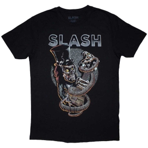 Slash - Skull Guitar Snake Uni Bl T-Shirt i gruppen MERCHANDISE / T-shirt / Hårdrock hos Bengans Skivbutik AB (5581254r)