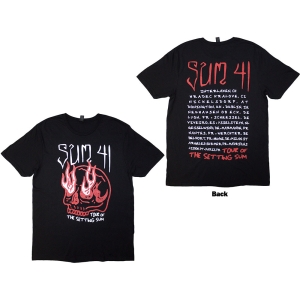 Sum 41 - Tour 24 Skull Uni Bl T-Shirt i gruppen MERCHANDISE / T-shirt / Nyheter / Punk hos Bengans Skivbutik AB (5581581r)