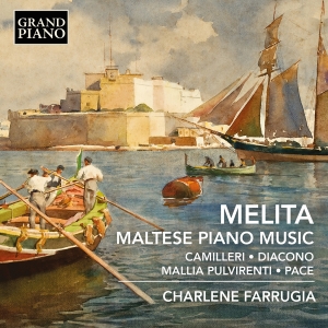 Charlene Farrugia - Melita - Maltese Piano Music i gruppen CD / Nyheter hos Bengans Skivbutik AB (5581663)