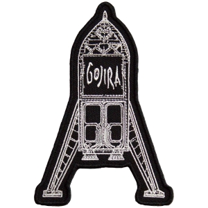 Gojira - Shuttle Woven Patch i gruppen MERCHANDISE / Tygmärke / Hårdrock hos Bengans Skivbutik AB (5581835)