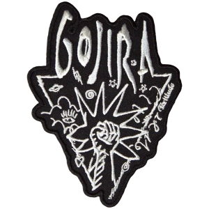 Gojira - Power Glove Woven Patch i gruppen MERCHANDISE / Tygmärke / Hårdrock hos Bengans Skivbutik AB (5581836)