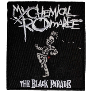 My Chemical Romance - The Black Parade Cover Woven Patch i gruppen MERCHANDISE / Tygmärke / Pop-Rock hos Bengans Skivbutik AB (5581845)