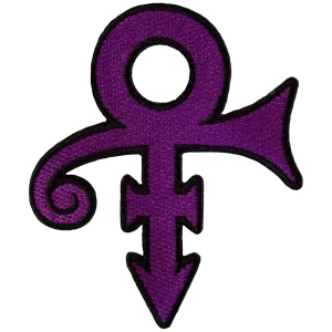 Prince - Purple Symbol Woven Patch i gruppen MERCHANDISE / Tygmärke / RnB-Soul hos Bengans Skivbutik AB (5581872)