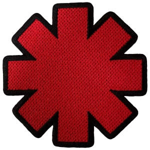 Red Hot Chili Peppers - Asterisk Cut-Out Woven Patch i gruppen MERCHANDISE / Tygmärke / Pop-Rock hos Bengans Skivbutik AB (5581873)