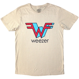 Weezer - W Uni Sand T-Shirt  (2XL) i gruppen MERCHANDISE / T-shirt / Pop-Rock hos Bengans Skivbutik AB (5581916)