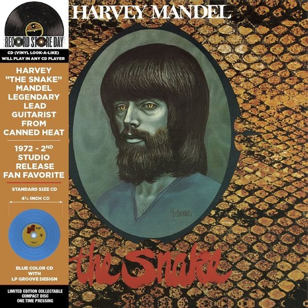 Harvey Mandel - The Snake i gruppen VINYL / Blues hos Bengans Skivbutik AB (5582237)