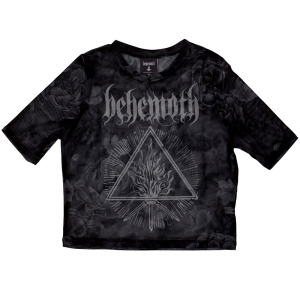 Behemoth - Furor Divinus Lady Bl Mesh Crop Top i gruppen MERCHANDISE / T-shirt / Hårdrock hos Bengans Skivbutik AB (5583017r)