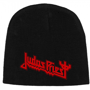 Judas Priest - Logo Beanie Hat i gruppen MERCHANDISE / Merch / Hårdrock hos Bengans Skivbutik AB (5583507)