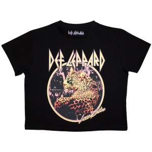 Def Leppard - Love Bites Lady Bl Crop Top i gruppen ÖVRIGT / Övrigt / aub hos Bengans Skivbutik AB (5583536r)