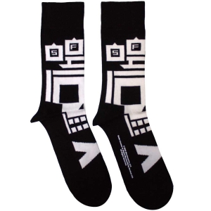 Five Finger Death Punch - Pixeled Skull Uni Bl Socks i gruppen MERCHANDISE /  /  hos Bengans Skivbutik AB (5583672)