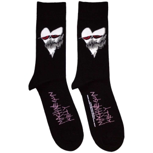 Machine Gun Kelly - Heart Face Uni Bl Socks i gruppen MERCHANDISE /  /  hos Bengans Skivbutik AB (5583680)