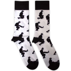 Monty Python - Silly Walks Uni Wht Socks i gruppen MERCHANDISE /  /  hos Bengans Skivbutik AB (5583681)