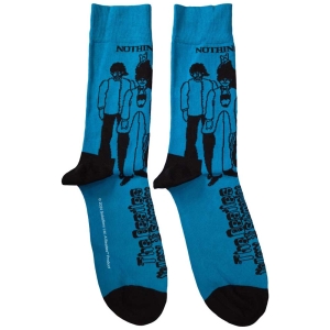 Beatles - Yellowsubmarine Sub & Band Outlines Uni Blue Socks i gruppen MERCHANDISE /  /  hos Bengans Skivbutik AB (5583693)