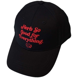 Bob Marley - Herb So Good Bl Baseball Cap i gruppen MERCHANDISE / Keps / Reggae hos Bengans Skivbutik AB (5583696)