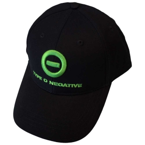 Type O Negative - Logo Bl Baseball Cap i gruppen MERCHANDISE / Keps / Hårdrock hos Bengans Skivbutik AB (5583719)