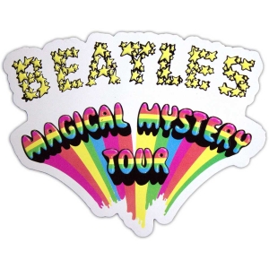 Beatles - Magical Mystery Tour Logo Embossed Magnet i gruppen MERCHANDISE / Magnet / Pop-Rock hos Bengans Skivbutik AB (5583882)